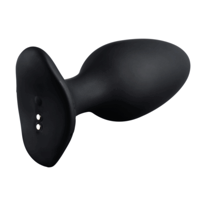 Hush 2 - App-bestuurde Vibrerende Anale Plug - 2,25 / 5,7 cm - Zwart - Afbeelding 4