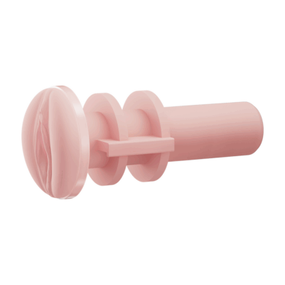 Vagina-vormige Sleeve voor Solace Male Masturbator - Flesh - Afbeelding 2