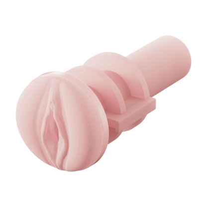 Vagina-vormige Sleeve voor Solace Male Masturbator - Flesh - Afbeelding 3