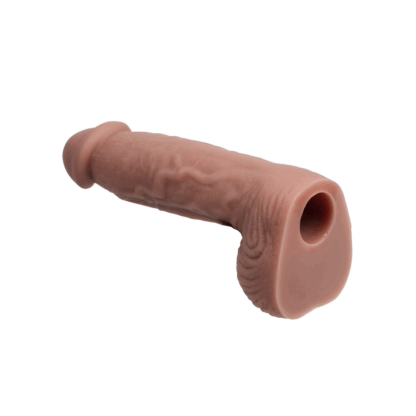Kleine Dildo - 5,4 / 14 cm - Vlees - Afbeelding 2