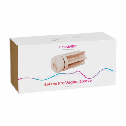 Vagina-vormige Huls voor Solace Pro Mannenmasturbator - Vlees - Afbeelding 2