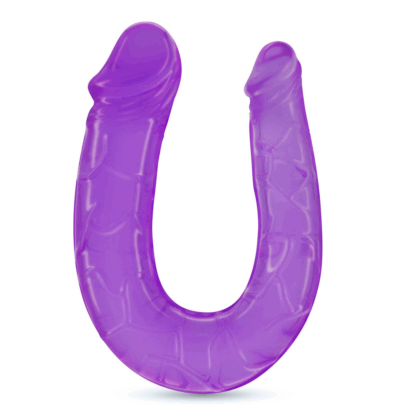 Double Trouble - Double Dildo - 10,6 / 27 cm - Paars - Afbeelding 6