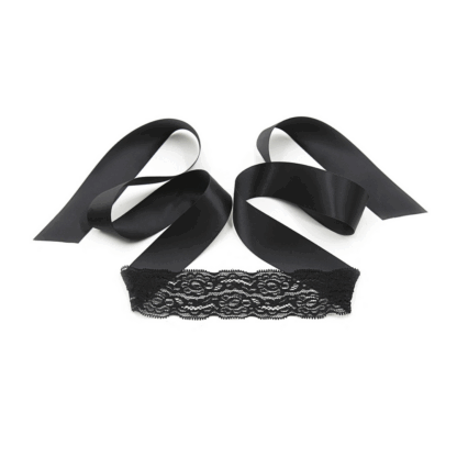 Lace Me Up - Bondage Lacy Set - Zwart - Afbeelding 3