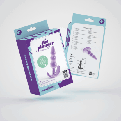 De Plunger - Anale Plug - Lila - Afbeelding 2