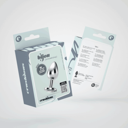 Bijou - Anale Sieraad Plug - Klein - Doorzichtig - Afbeelding 2