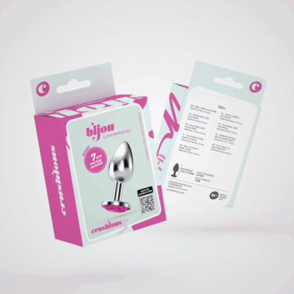 Bijou - Anal Jewel Plug - Klein - Roze - Afbeelding 2