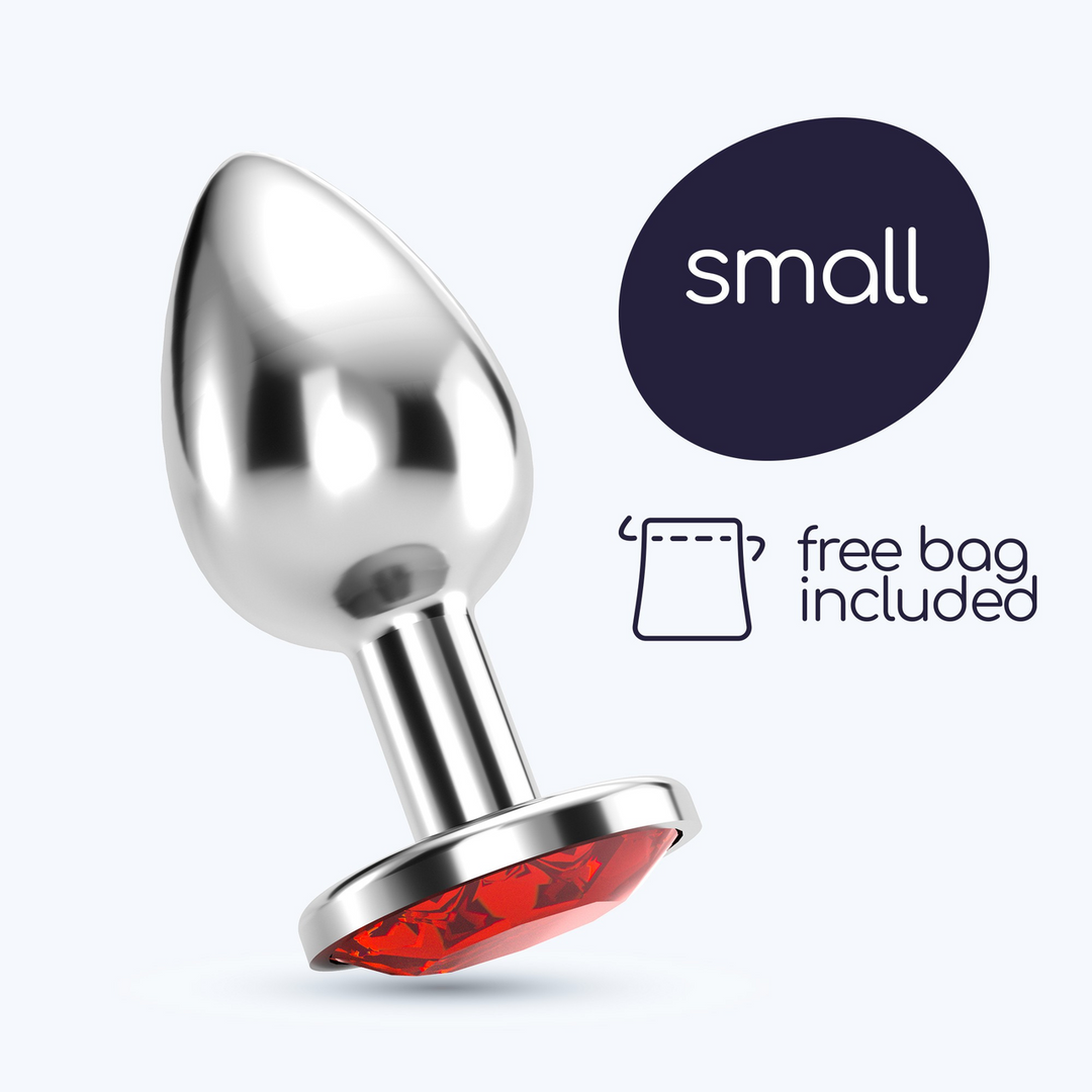 Bijou - Anale Sieraad Plug - Klein - Rood - Afbeelding 7