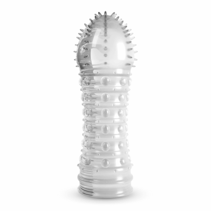 Gestippelde Penis Sleeve - Transparant - Afbeelding 6