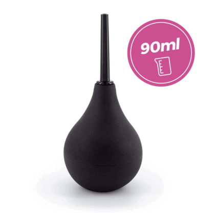 Mega Douche - Anale Douche - 90 ml - Zwart - Afbeelding 3