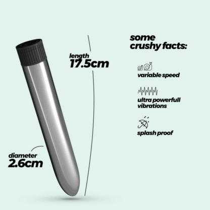Classic Vibe - Classic Vibrator - Zilver - Afbeelding 5