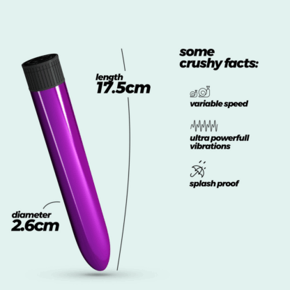 Classic Vibe - Classic Vibrator - Paars - Afbeelding 5