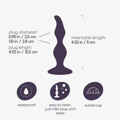 The Claw - Prostaat Massager Plug - Zwart - Afbeelding 4
