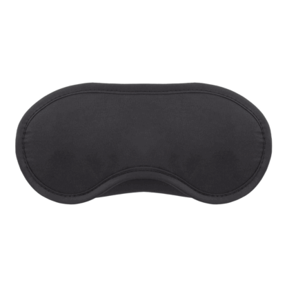 Satin Oogmaskers - Twin Pack - Zwart/Rood - Afbeelding 3
