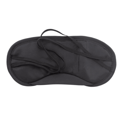 Satin Oogmaskers - Twin Pack - Zwart/Rood - Afbeelding 4