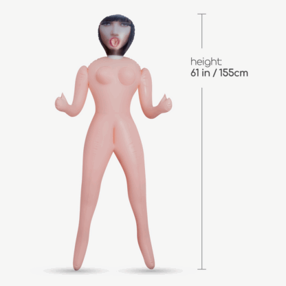 Marie L'Apprentie Soubrette - Opblaasbare Pop met Stroker - Afbeelding 6