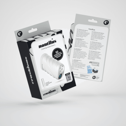 Nautilus - Trainingsmasturbator met Verwijderbare Bullet - Wit - Afbeelding 2