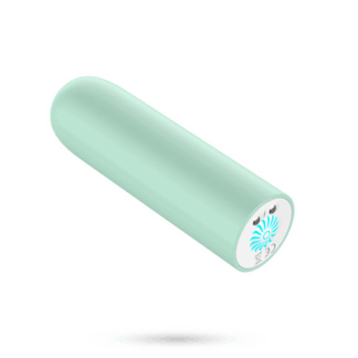 Quackers - USB Oplaadbare Vibrerende Bullet - Muntgroen