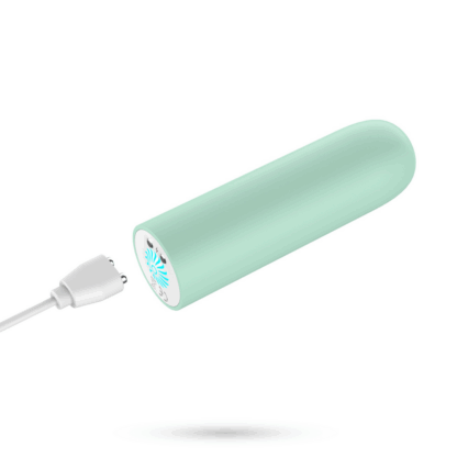 Quackers - USB Oplaadbare Vibrerende Bullet - Muntgroen - Afbeelding 6