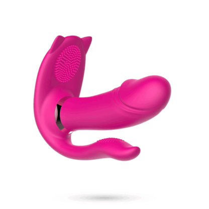Fritz - Verwarmbare Draagbare Vibrator met Afstandsbediening - Roze - Afbeelding 4