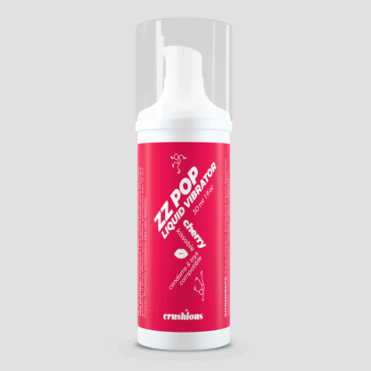 ZZ Pop - Kusbare Vloeibare Vibrator - Kers - 1 fl oz / 30 ml - Afbeelding 5
