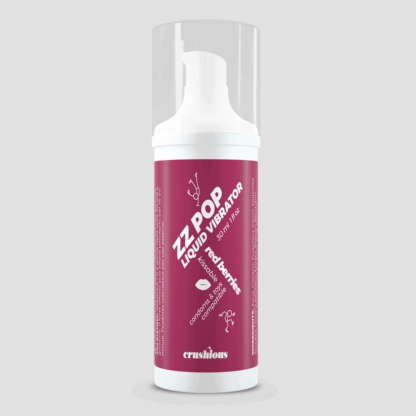 ZZ Pop - Kusbare Vloeibare Vibrator - Rode Bessen - 1 fl oz / 30 ml - Afbeelding 5