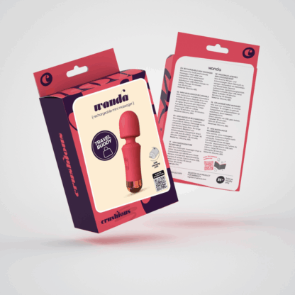 Wanda - Mini Oplaadbare Wand Massager - Terracotta - Afbeelding 2