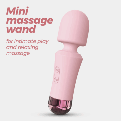 Wanda - Mini Oplaadbare Wand Massager - Roze - Afbeelding 7