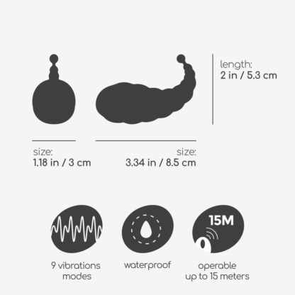 Cocoon - Oplaadbaar Vibrerend Ei met Afstandsbediening - Roze - Afbeelding 6