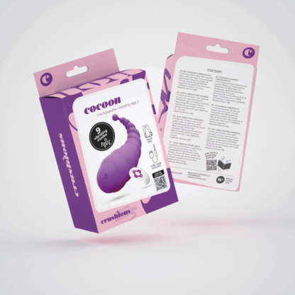 Cocoon - Oplaadbaar Vibrerend Ei met Afstandsbediening - Paars - Afbeelding 2
