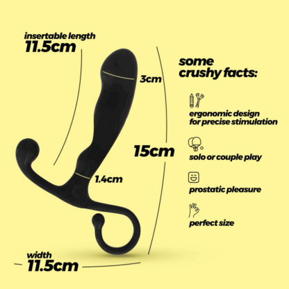 P-Baba - Prostaatmassager - Zwart - Afbeelding 6
