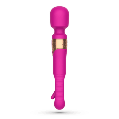 Big Ben - Dual Wand Massager met Flicker - Roze - Afbeelding 3