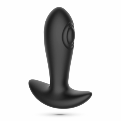 Octo - Tapping Anale Plug met Afstandsbediening - Zwart - Afbeelding 5