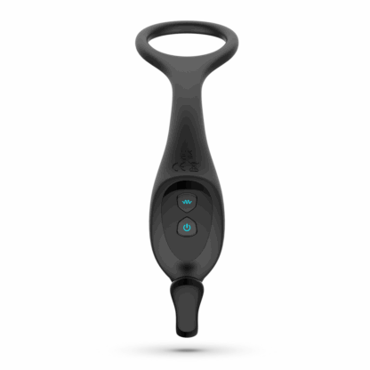 Magoo - Vibrerende en Duwende Prostaatmassager met Cockring en Afstandsbediening - Zwart - Afbeelding 5
