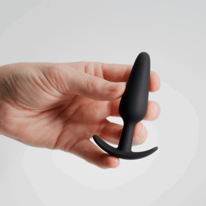 Tic - Siliconen Anale Plug - Klein - Zwart - Afbeelding 7