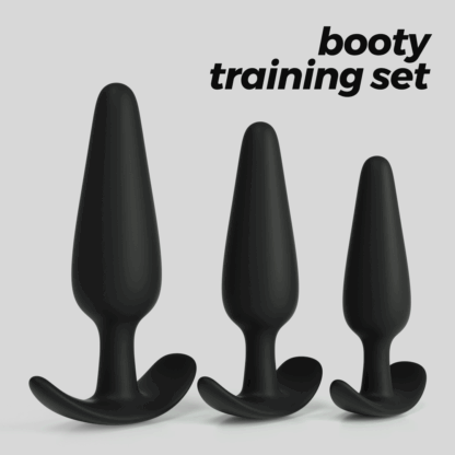 Tic Tac Toe - Anale Plug Trainingsset - Zwart - Afbeelding 7