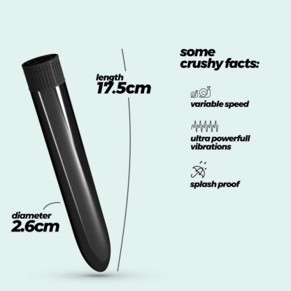 Classic Vibe - Classic Vibrator - Zwart - Afbeelding 5