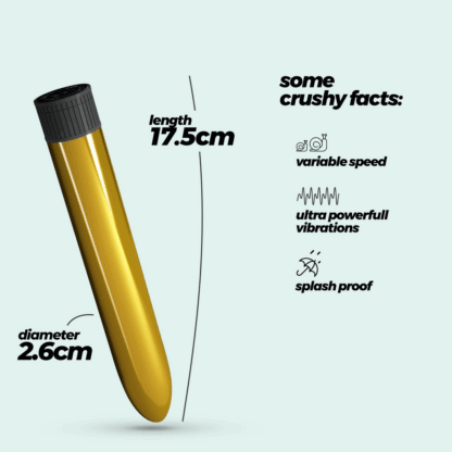 Classic Vibe - Classic Vibrator - Goud - Afbeelding 5