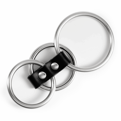 Saruman - Metalen Cockring Set - Zilver - Afbeelding 4