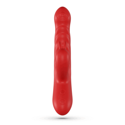 Lapin - Duwende Konijnen Vibrator - Rood - Afbeelding 4