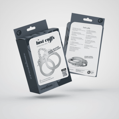 Lust - Metalen Handboeien - Zilver - Afbeelding 2