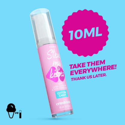 Steal My Kisses - Glijmiddel - Suikerspin Smaak - 0,3 fl oz / 10 ml - Afbeelding 4