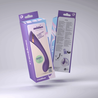 Midas - Buigbare G-Spot Stimulator - Paars - Afbeelding 2