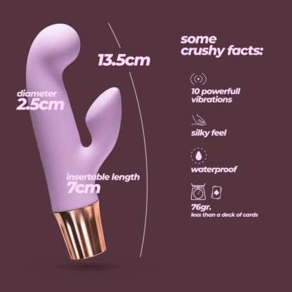 Mellow Cony - Mini Konijn Vibrator - Lavendel - Afbeelding 6