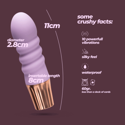 Mellow Bubbles - Mini Vibrator - Lavendel - Afbeelding 6