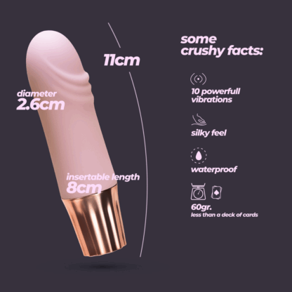 Mellow Waves - Mini Vibrator - Roze - Afbeelding 6