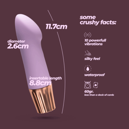 Mellow Angler - Mini G-Spot Vibrator - Lavendel - Afbeelding 6