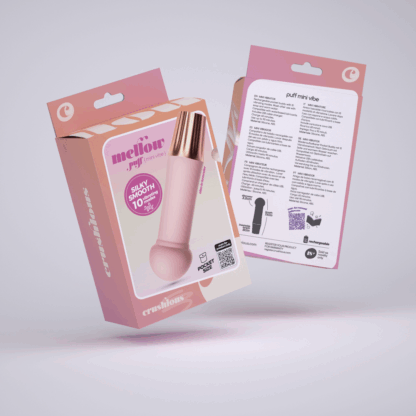 Mellow Puff - Mini Wand Vibrator - Roze - Afbeelding 2