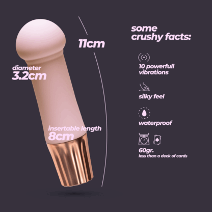 Mellow Puff - Mini Wand Vibrator - Roze - Afbeelding 4