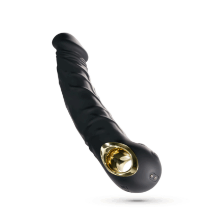 Magnus Bend - Realistische Flexibele Vibrator - Zwart - Afbeelding 5