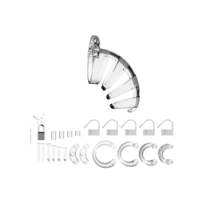 Model 02 Chastity Cock Cage - 3.5 / 9 cm - Afbeelding 3